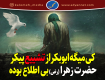 آیا ابوبکراز تشییع پیکر حضرت زهرا (س) مطلع بوده؟